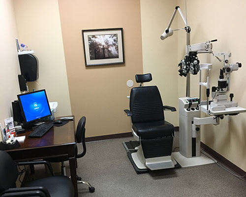 eye examination room
